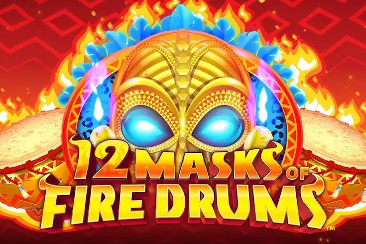 12 Masks of Fire Drums