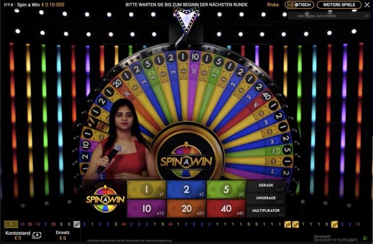 Spin a Win Playtech